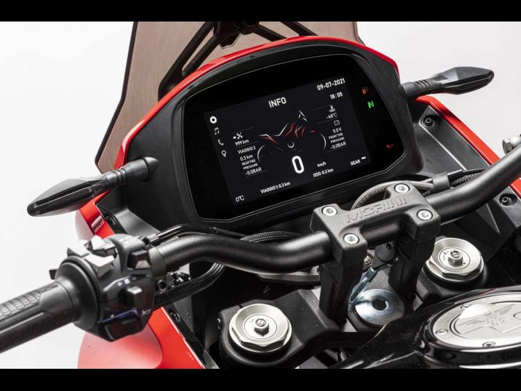 MOTO MORINI X-CAPE 649 ROUES BATONS