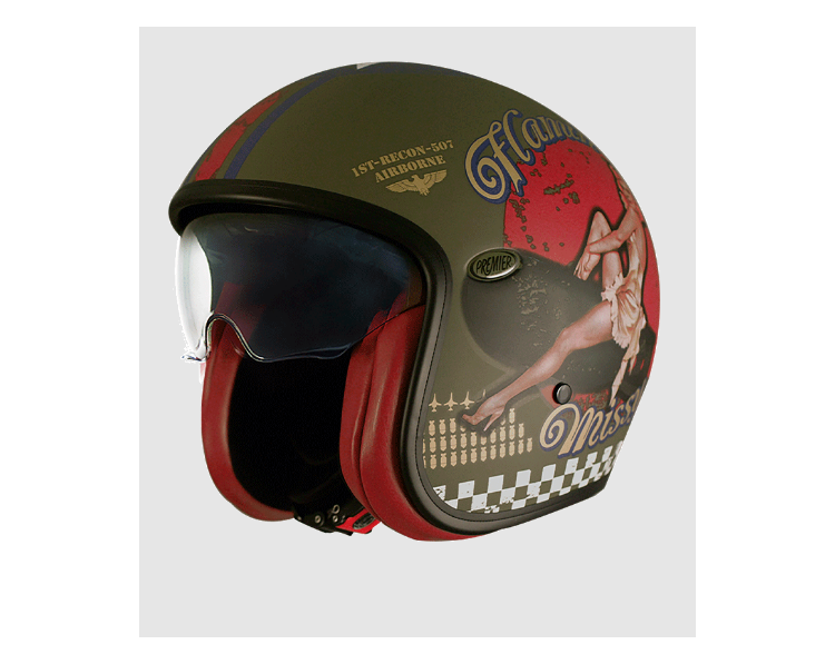 CASQUE PREMIER VINTAGE PINUP